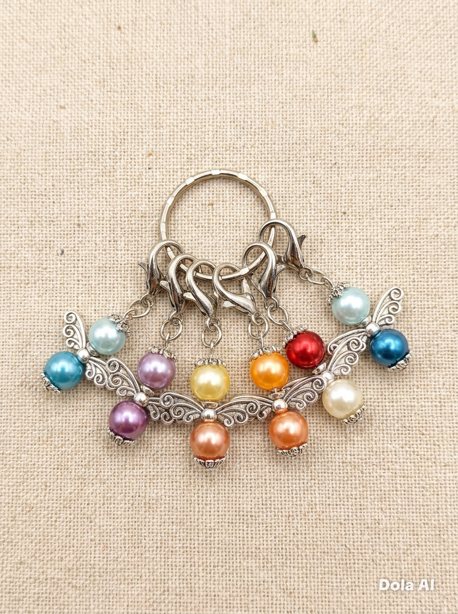 Guardian Angel Stitch Markers