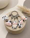 Cow Themed Stitch Marker Charms
